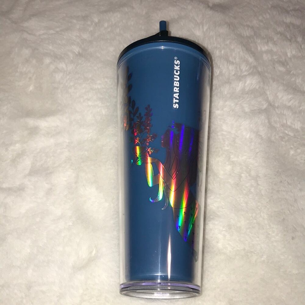Starbucks Blue Color Changing Siren Tumbler